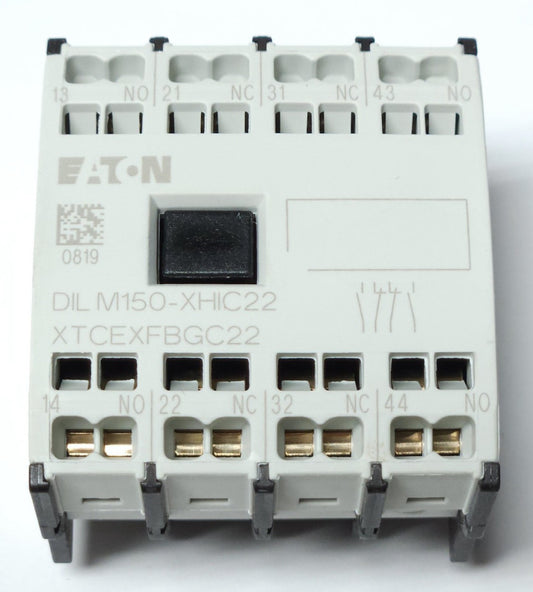 EATON DILM150 XHIAC22 Auxiliary Contact Block Module 2 NO 2 NC XTCEXFAGC22