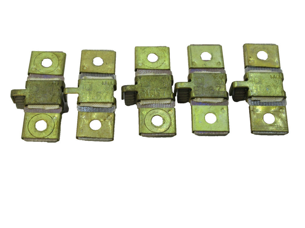 Square D B1.67 , B 1.67 , B-1.67 Overload Heater (Lot of 5)