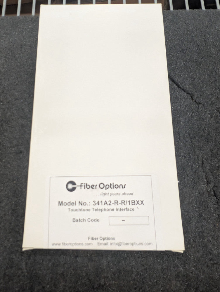 New, Fiber Options, 341A2-R-R/1BXX, TOUCHTONE TELEPHONE INTERFACE 