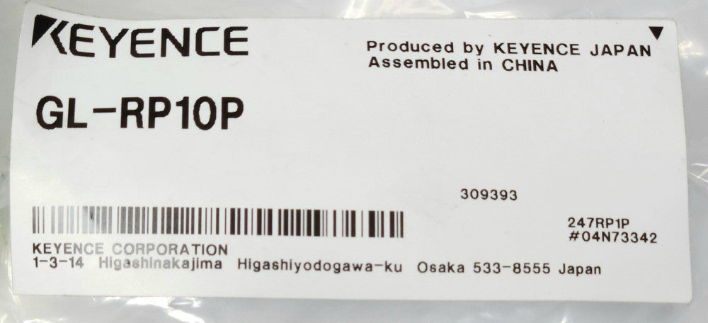 KEYENCE GL RP10P 10M Series GLR Light Curtain Cable 10 Meter