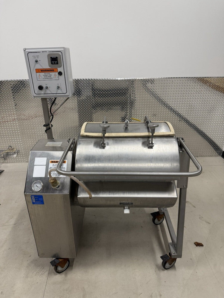 DANIELS DVTS 200 Vacuum Meat Tumbler Marinader 200Lb Capacity - Used
