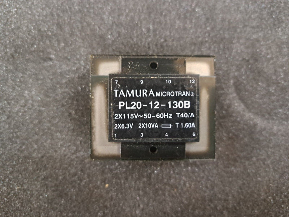 New, Tamura, PL20-12-130B, PWR XFMR LAMINATED 20VA TH