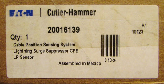 EATON CUTLER HAMMER 20016139 Surge Suppressor Cable Pos Sensor LP CPS 20016139