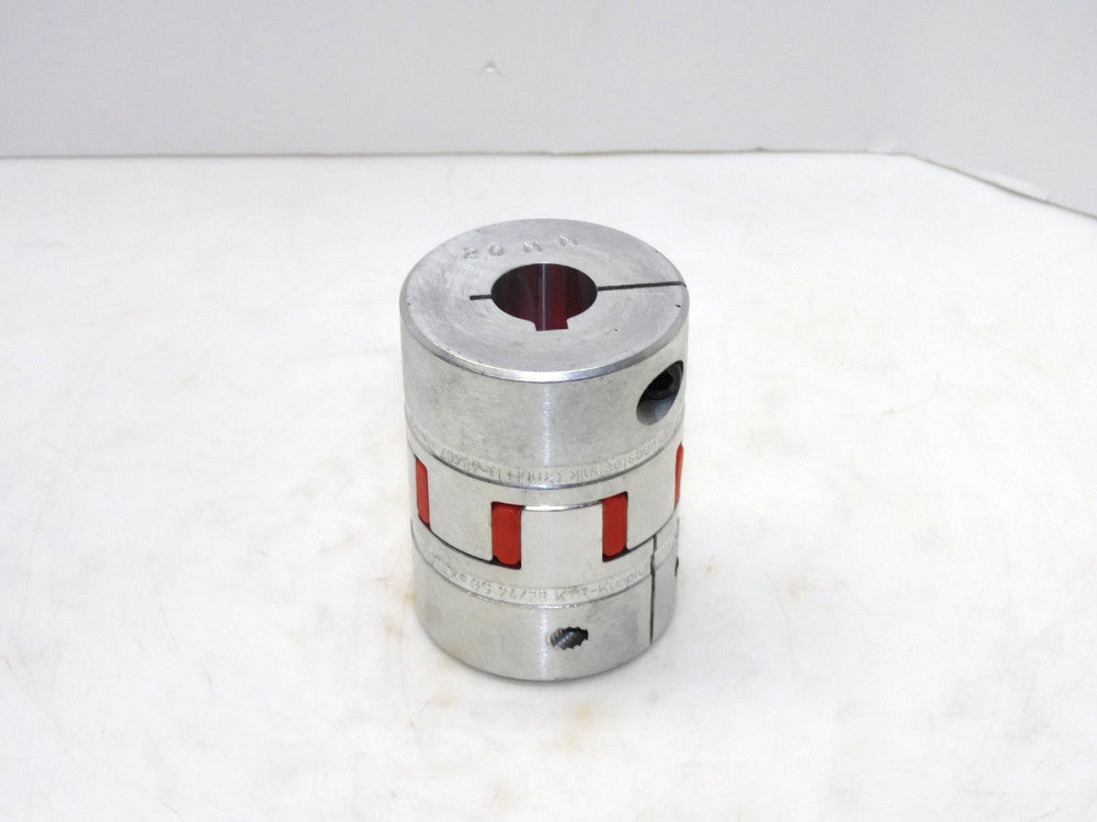ROTEX 4-JAW ALUMINUM FLEXIBLE SPIDER STEPPER MOTOR COUPLING 20MM ID 55MM OD 78MM