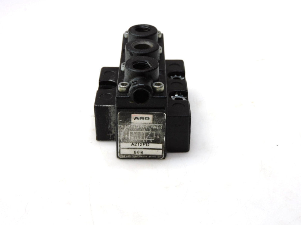 ARO FLUID POWER A212PD PNEUMATIC SOLENOID VALVE