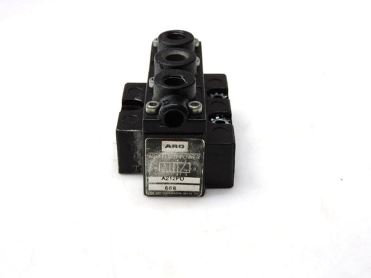 ARO FLUID POWER A212PD PNEUMATIC SOLENOID VALVE