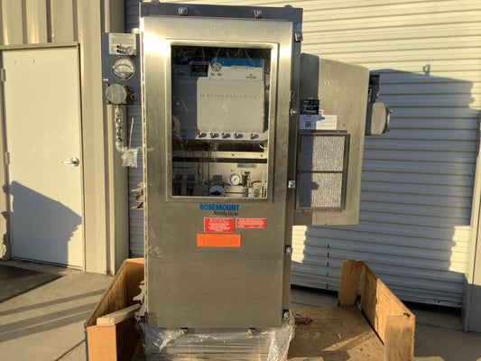 Rosemount Analytical / Emerson Test Cabinet. X-stream X2FD-TCD Analyzer