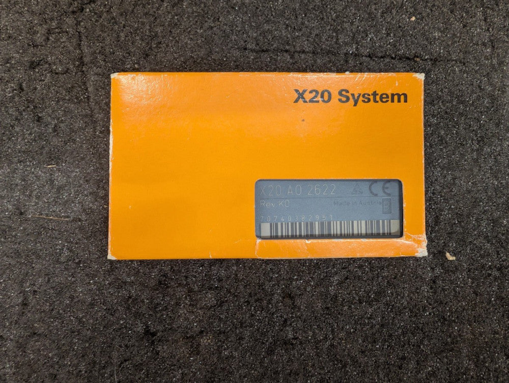 New, B&R, X20AO2622, X20 ANALOG OUTPUT MODULE