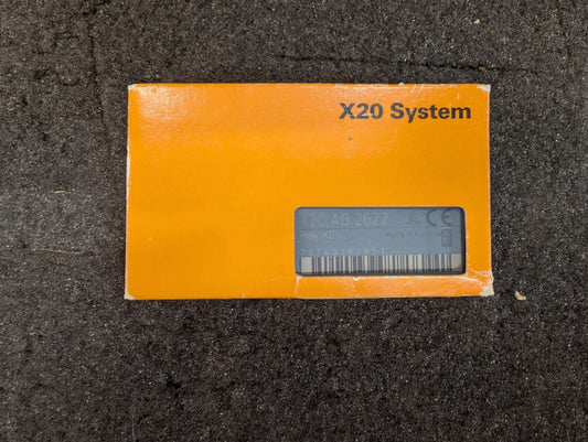 New, B&R, X20AO2622, X20 ANALOG OUTPUT MODULE