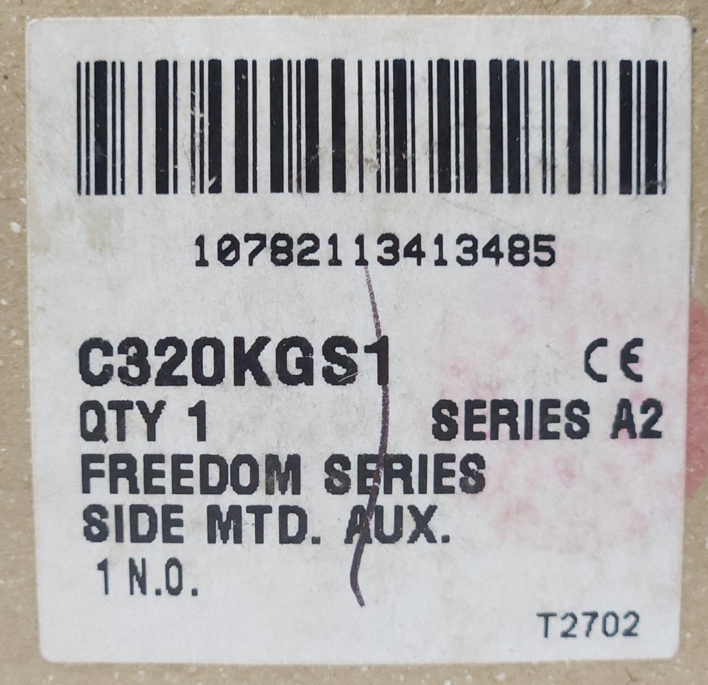 EATON CUTLER HAMMER C320KGS1 Side Mount Freedom Series Auxiliary Contact 1 NO