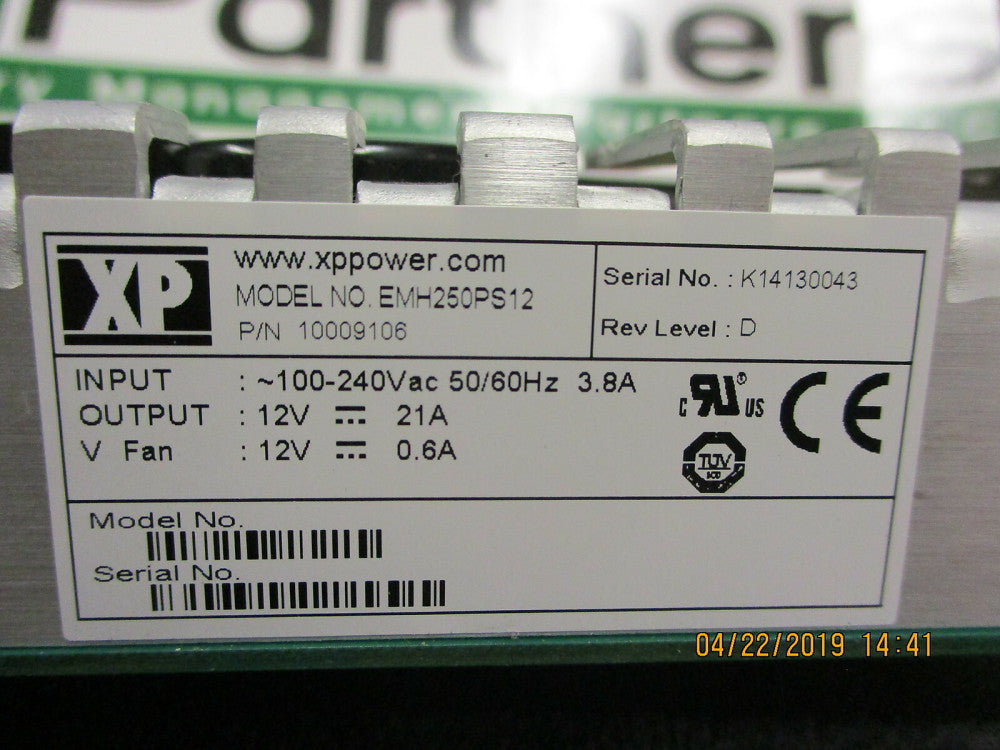 EMH250PS12 XP Power AC/DC CONVERTER 12V 250W BRAND NEW!