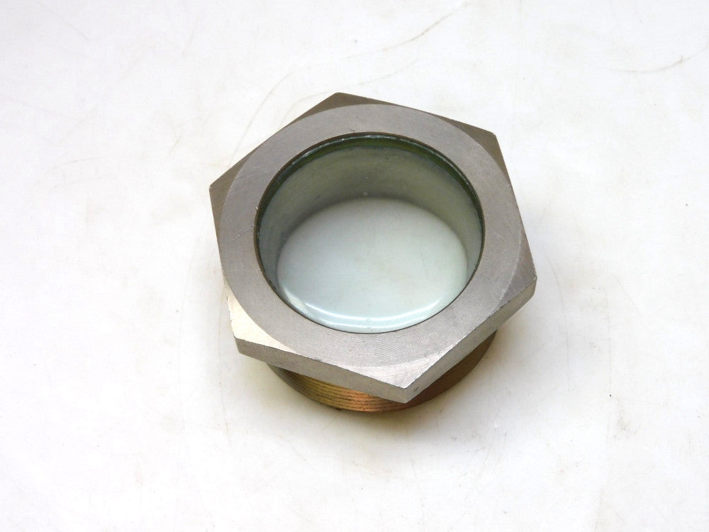 NO NAME 2" NPT STEEL SIGHT GLASS FITTING