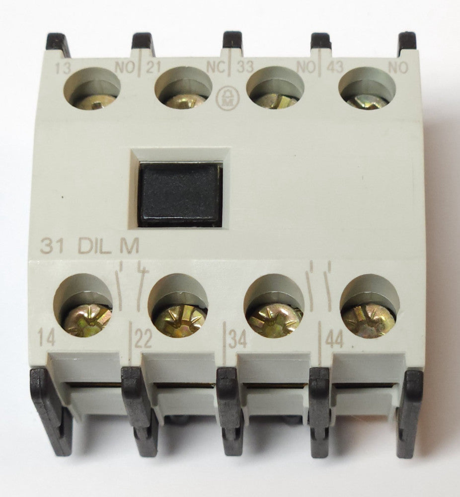EATON MOELLER 31DILM 31 DIL M Auxiliary Contact Block 3 NO 1 NC