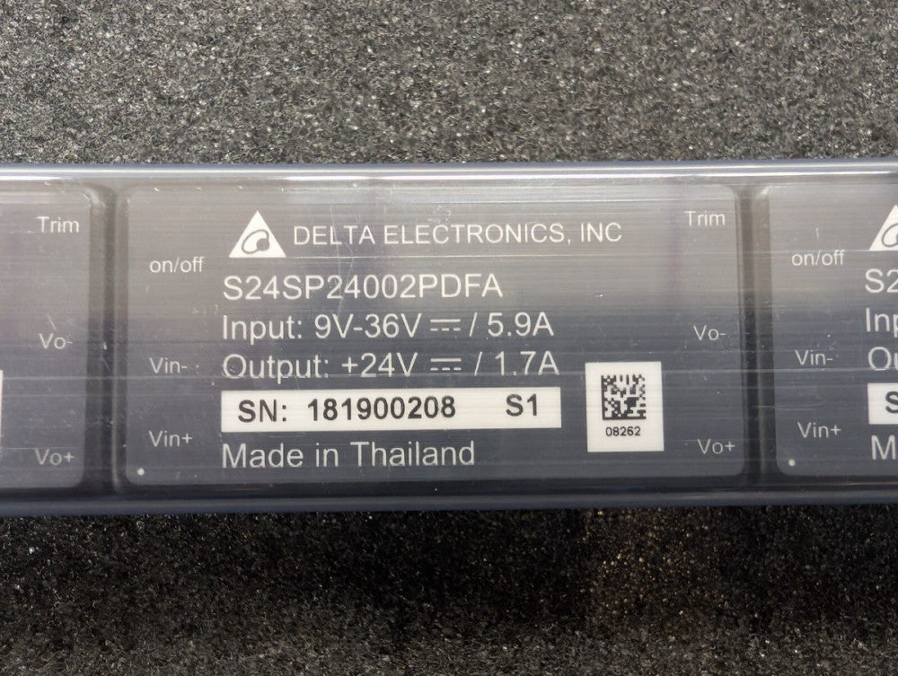 New, Delta Electronics, S24SP24002PDFA, DC DC CONVERTER 24V 40W