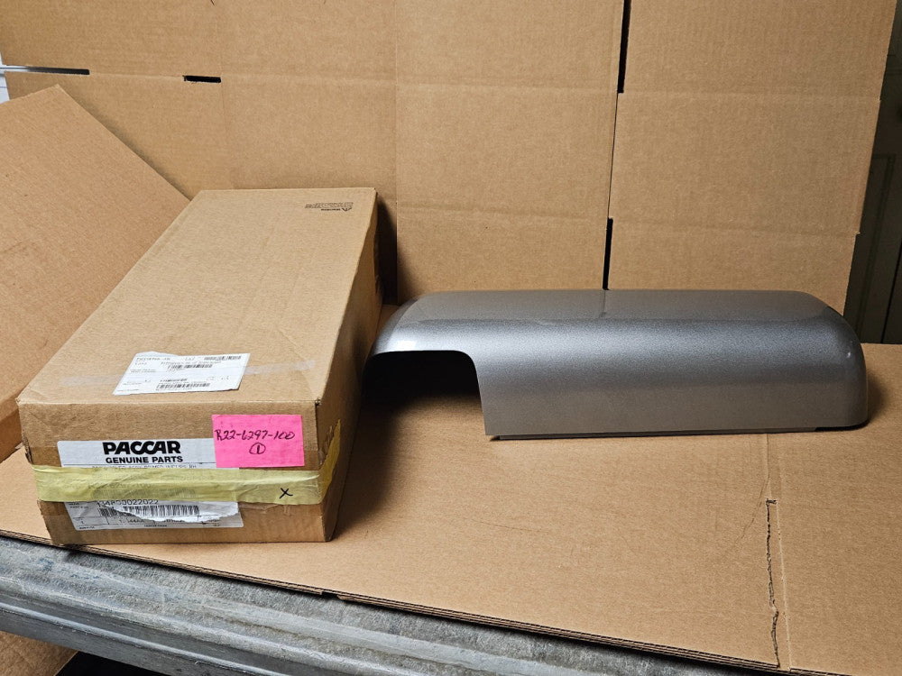 Paccar R22-6297-100 Peterbilt Right Hand Mirror Housing Back Cover Primed New