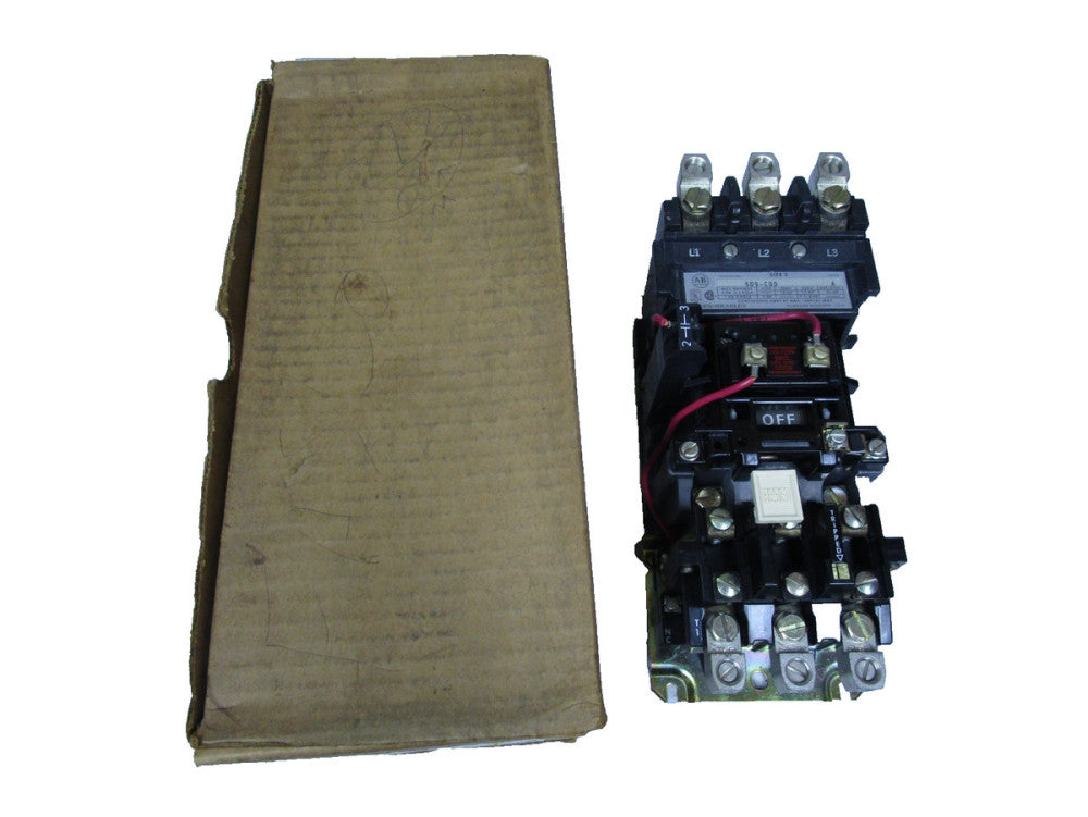 Allen Bradley 509-COD AC Starter Ser A Size 2 3 PH 120V Coil 509-C0D 