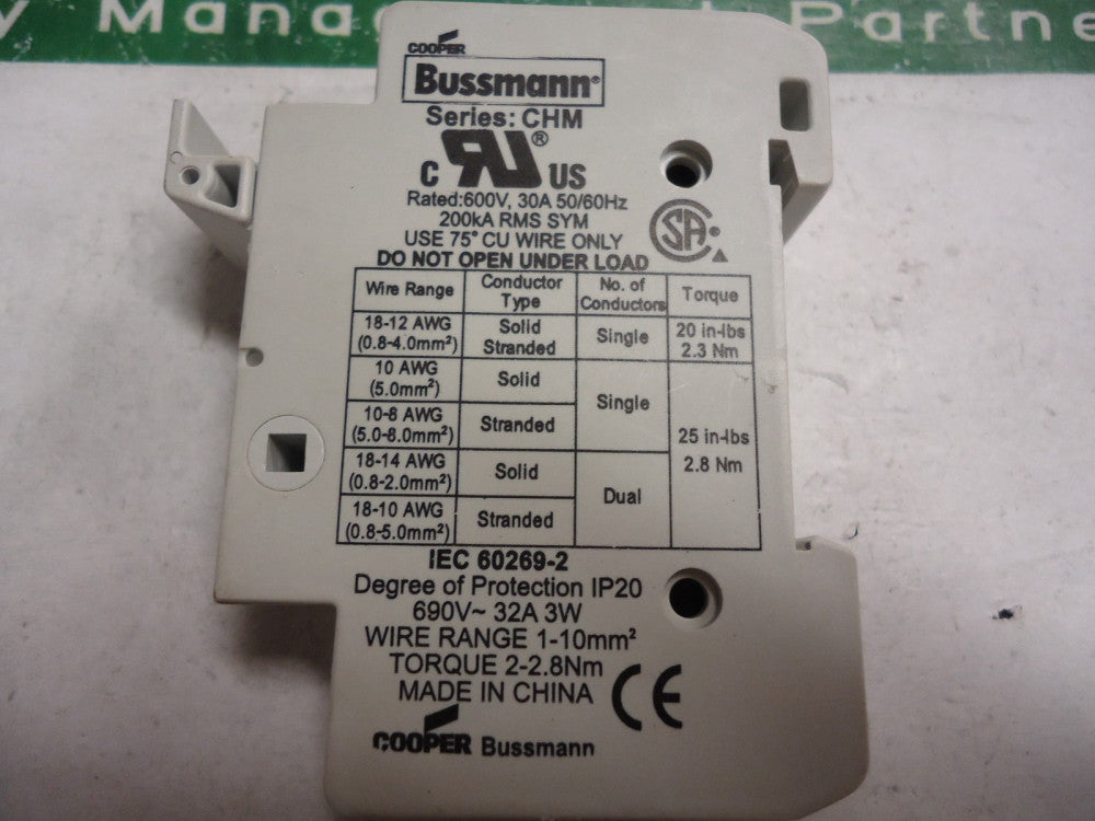 New, Cooper Bussman, IEC 60269-2, Circuit Breaker