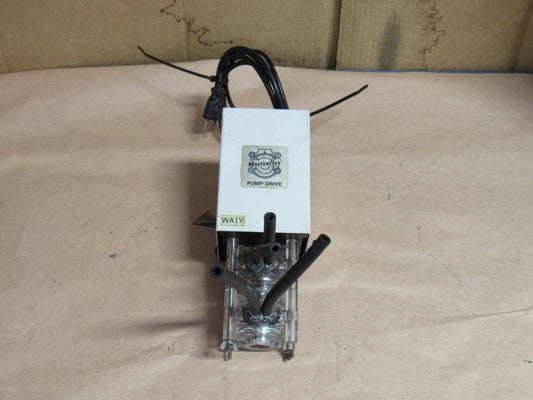 COLE PALMER MASTERFLEX PUMP DRIVE 7543-02 2 RPM W/ 2X 7015-20