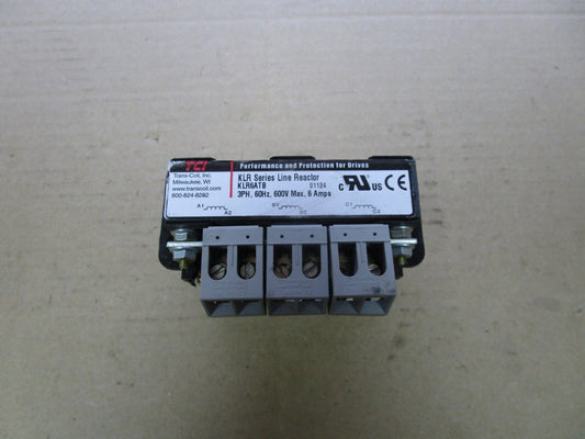 TCI KLR SERIES LINE REACTOR KLR6ATB 3PH 600V 6A