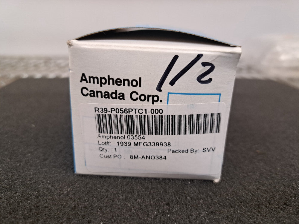 New, Amphenol, R39-P056PTC1-000, Rack And Panel Connector