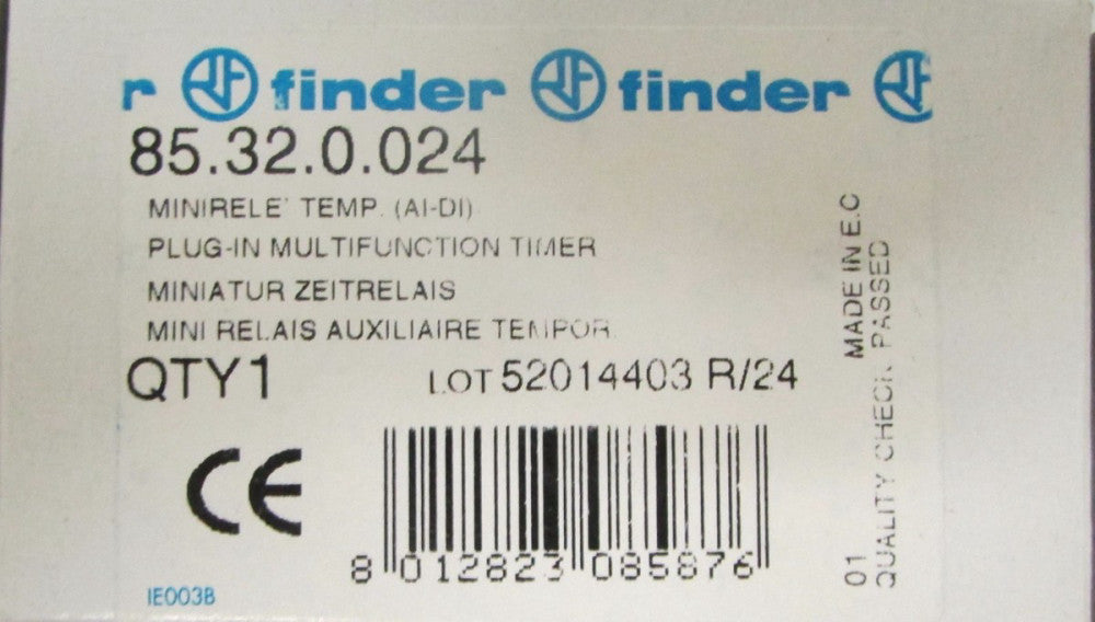 FINDER 85 32 0 024 Multi Function Plug In Timer 