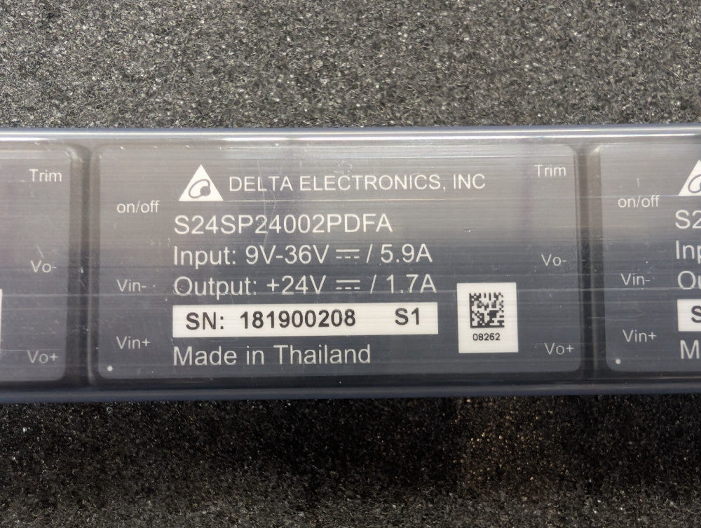 New, Delta Electronics, S24SP24002PDFA, DC DC CONVERTER 24V 40W