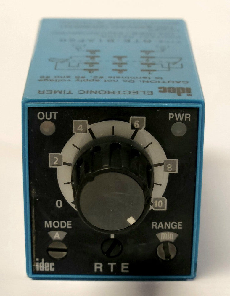 IDEC RTE B1AF20 Electronic Timer 100-240 VAC TIMING RELAY