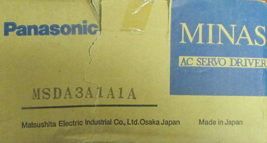 PANASONIC MINAS MSDA3A1A1A AC SERVO Driver