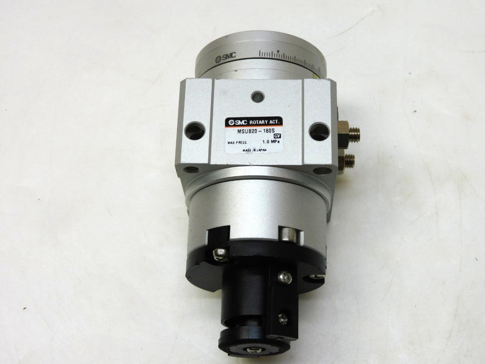 SMC MSUB20-180S ROTARY ACTUATOR CYLINDER 1.0MPa