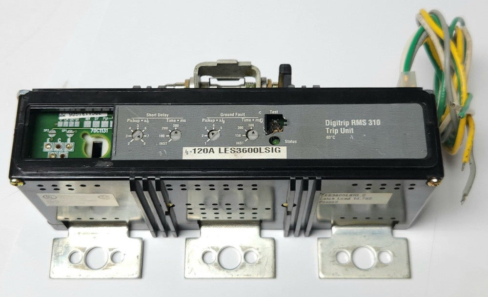 EATON CUTLER HAMMER LES3600LSIG 600 AMP L Frame RMS 310 TRIP Unit LSIG 1483D54G3