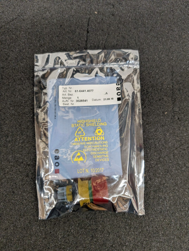 New, EAO Switch, 61-6441.4077, SWITCH, E-STOP, TWIST RESET