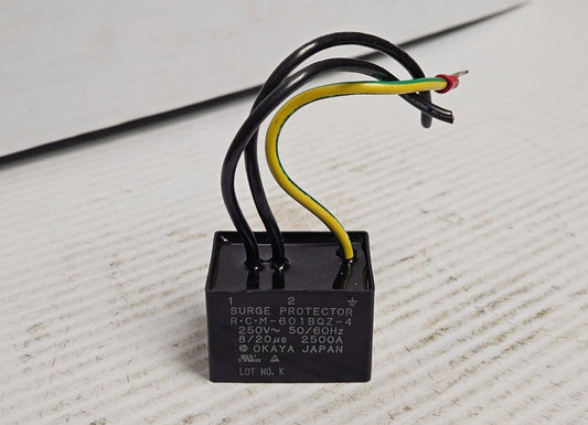 OKAYA SURGE PROTECTOR RCM-601BQZ-4 250V 8/20µS 2500A - USED