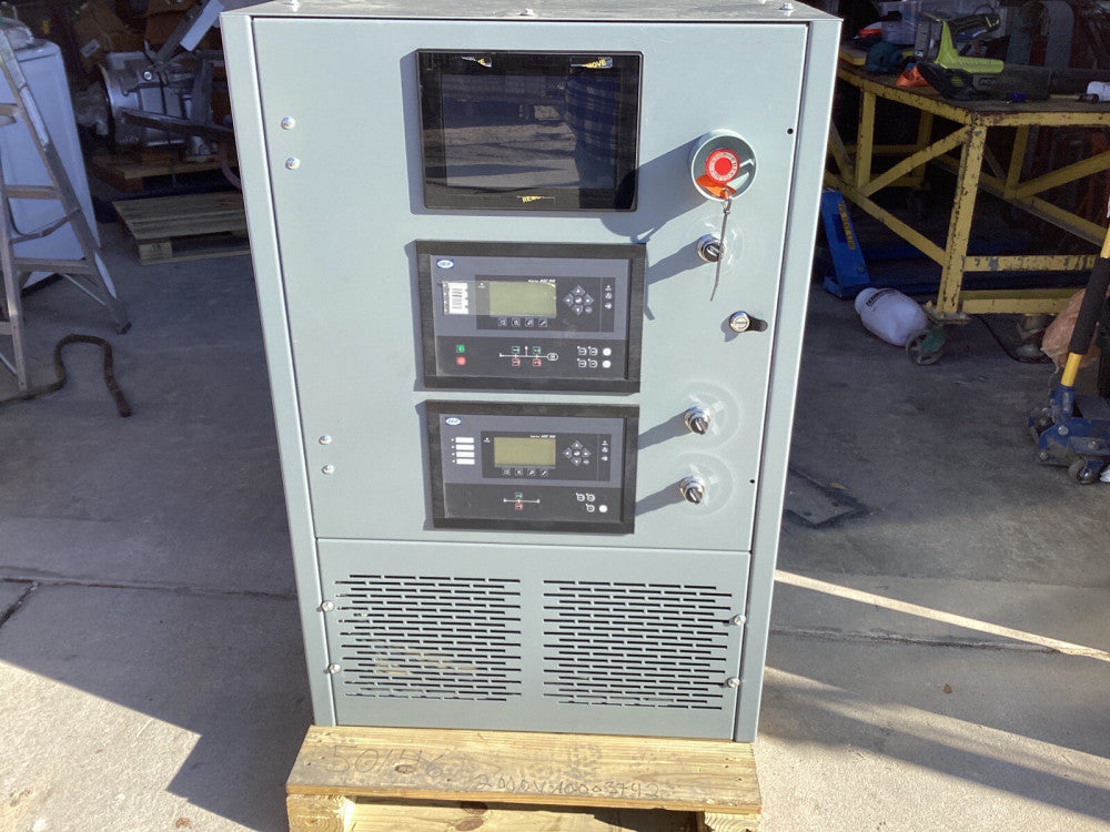 DEIF Genrator Controller  Cabinet With AGC 244 & AGC 246 Controllers