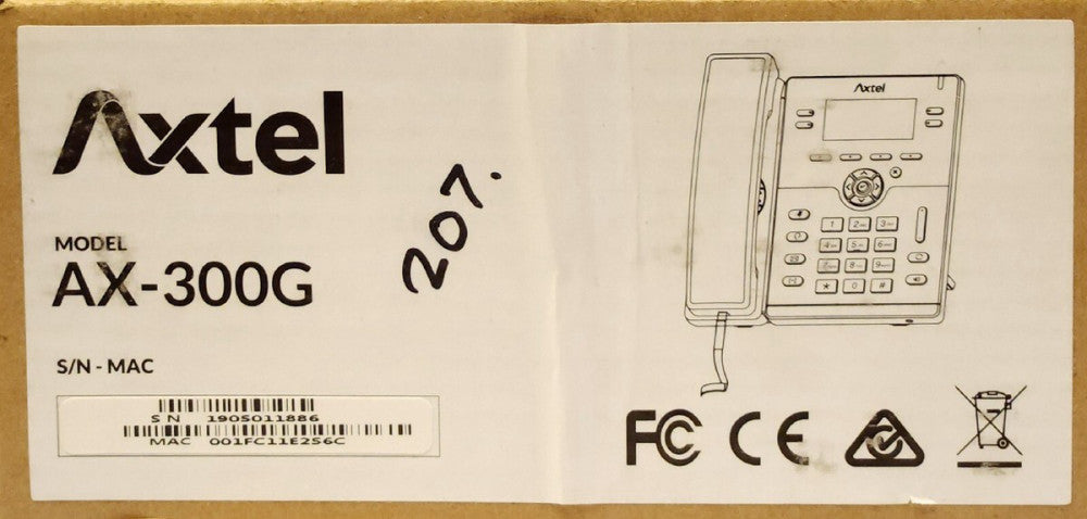 AXTEL AX 300G Office Business IP DESKTOP Phone