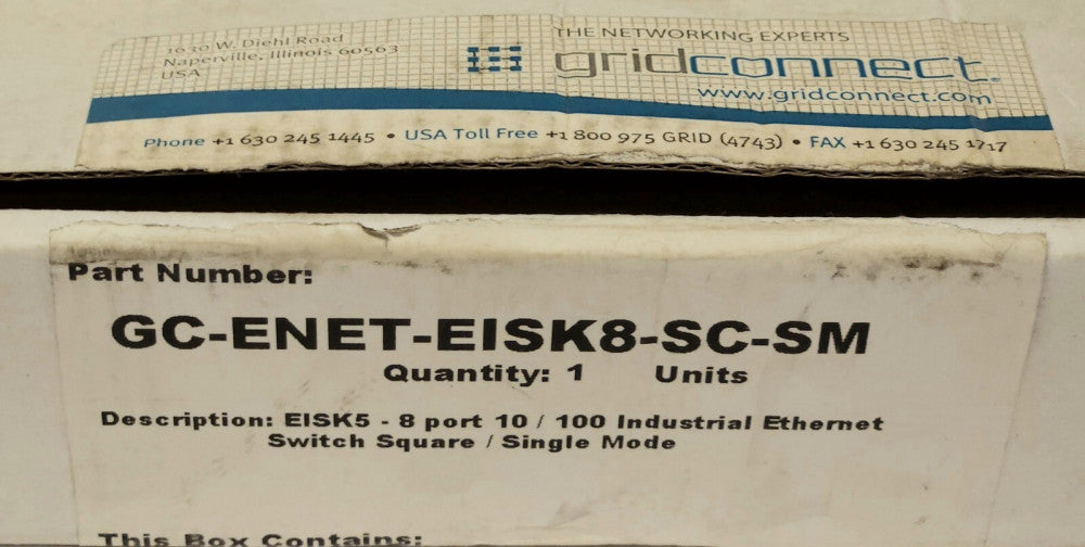 CONTEMPORARY CONTROLS GC ENET EISK8 SC SM EISK8 100T FCS 8 Port CTRLINK EISK