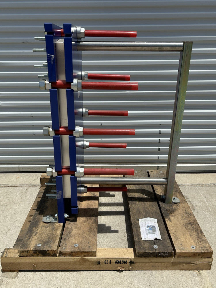 Alfa Laval M10-MFG Heat Exchanger. 18.9 Square Ft.