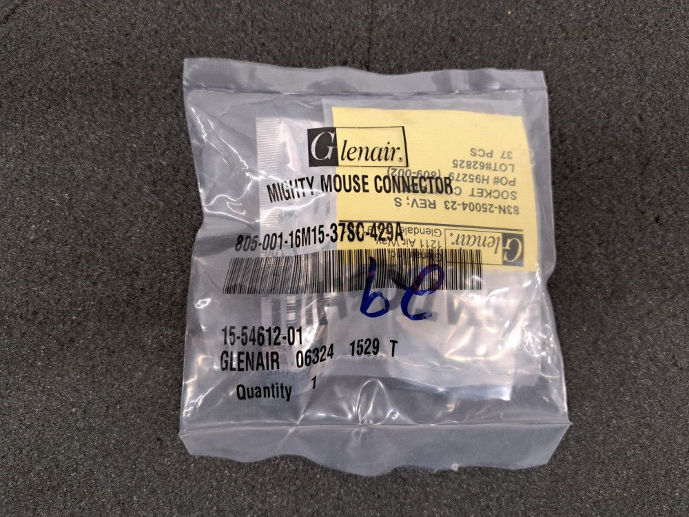 New, Glenair, 805-001-16M15-37SC-429A, Triple-Start Mighty Mouse Circuit