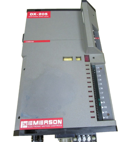 EMERSON DXA-205 DXA205 DX-205 POSITIONING SERVO DRIVE