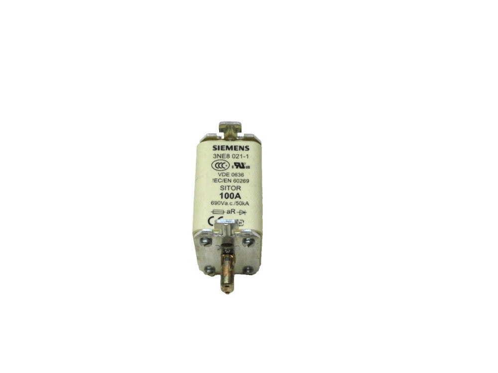 Siemens 3NE8021-1 Sitor Fuse 100A 690Vac