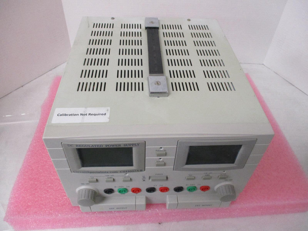 CIRCUIT SPECIALISTS CS13003X  REGULATED POWER SUPPLY