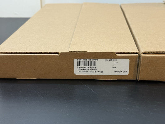 2 Pack of 150 Strips - Powis W106 11" Image Blank Wide - New