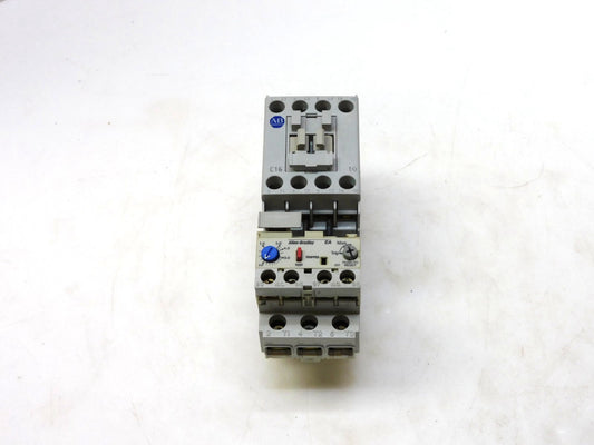 ALLEN BRADLEY 100-C16*10 SER A STARTER W/ 193-EA1EB SER A OVERLOAD RELAY 1.6-5A
