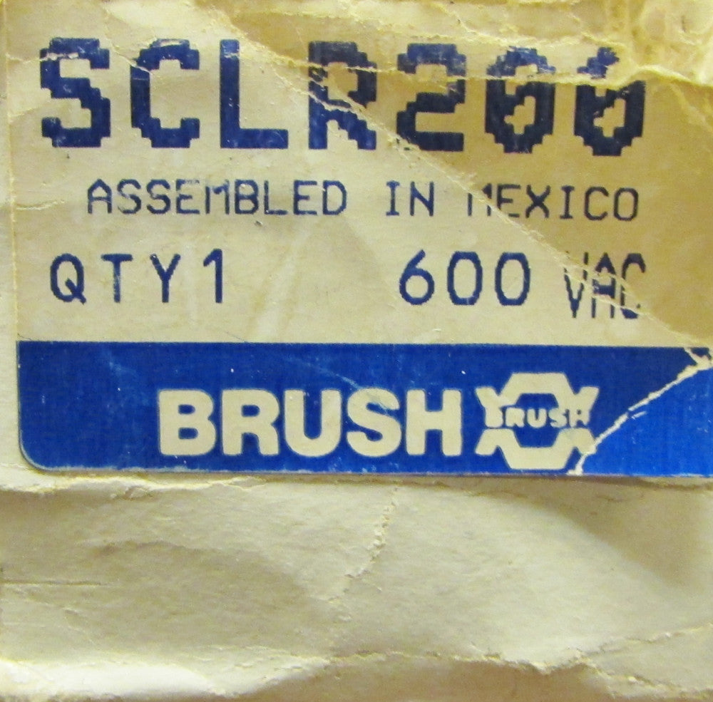 BRUSH Class RK1 600V 200 Amp Current Limiting Fuse SCLR200
