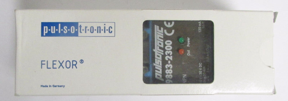 PULSOTRONIC FLEXOR Photoelectric Sensor 10-30 VDC 9883 2300 