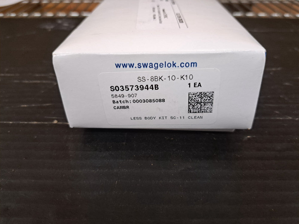 New, Swagelok, SS-8BK-1O-K1O, AIR ACTUATED KIT, NO, VALVE LESS BODY