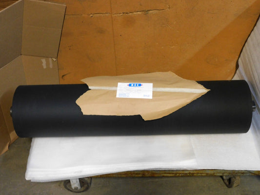 ROLLER SERVICE CORP 11-1/8"X 46-7/8" STEEL RUBBER COATED DRIVE CONVEYOR ROLLER