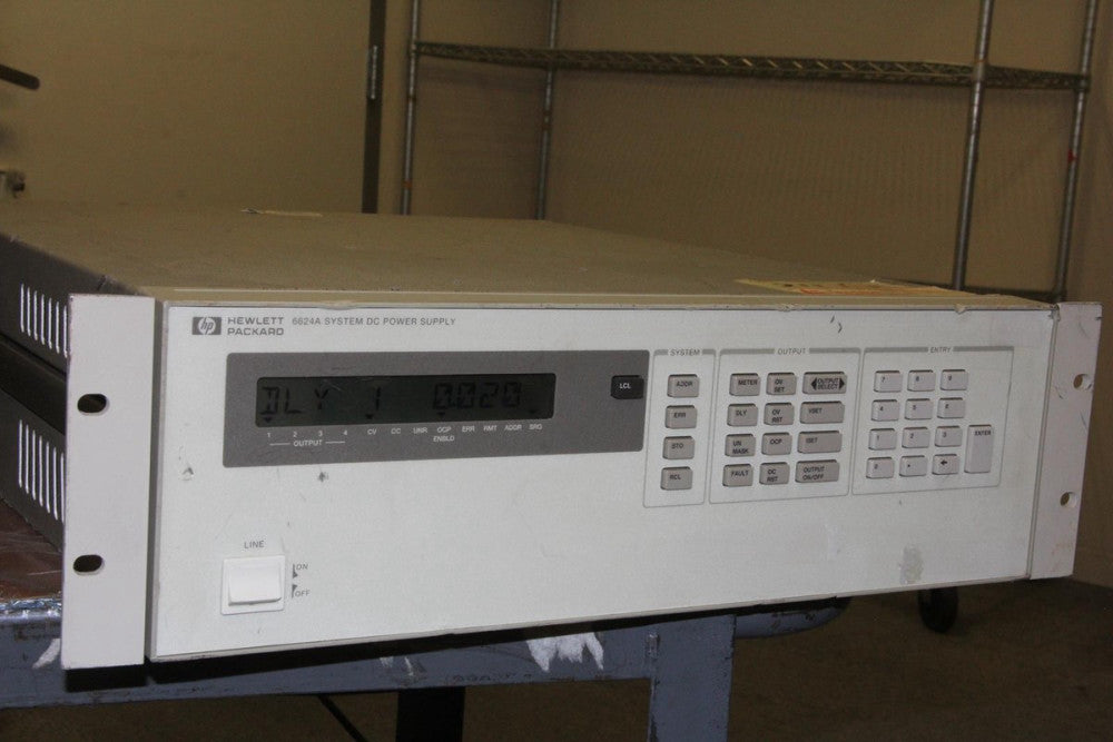 HP Hewlett Packard 6624A System DC Power Supply OPT 700/750