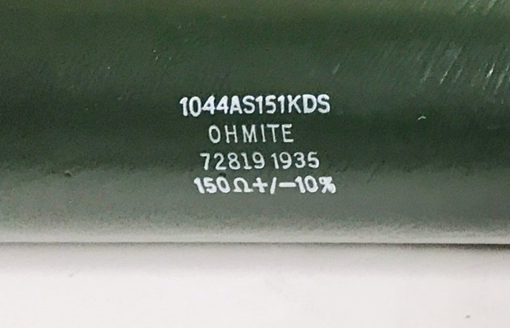 OHMITE MOUSER 588 1044AS151KDS 150 OHM 300W 60 Ohm Ceramic Resistor 72819 1935