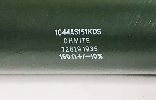 OHMITE MOUSER 588 1044AS151KDS 150 OHM 300W 60 Ohm Ceramic Resistor 72819 1935