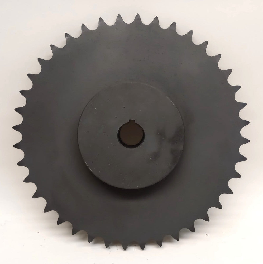JW Bushing 60B40H100 Hardened 1" Keyed Bore Sprocket 10" OD